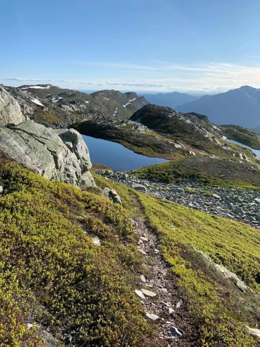 Midt i mellom Grimaren og Røysdalsnuten på Lifjell