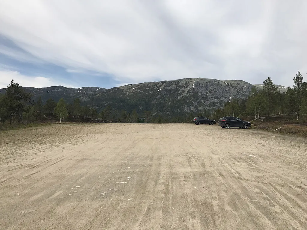 Parkeringa på Grimås