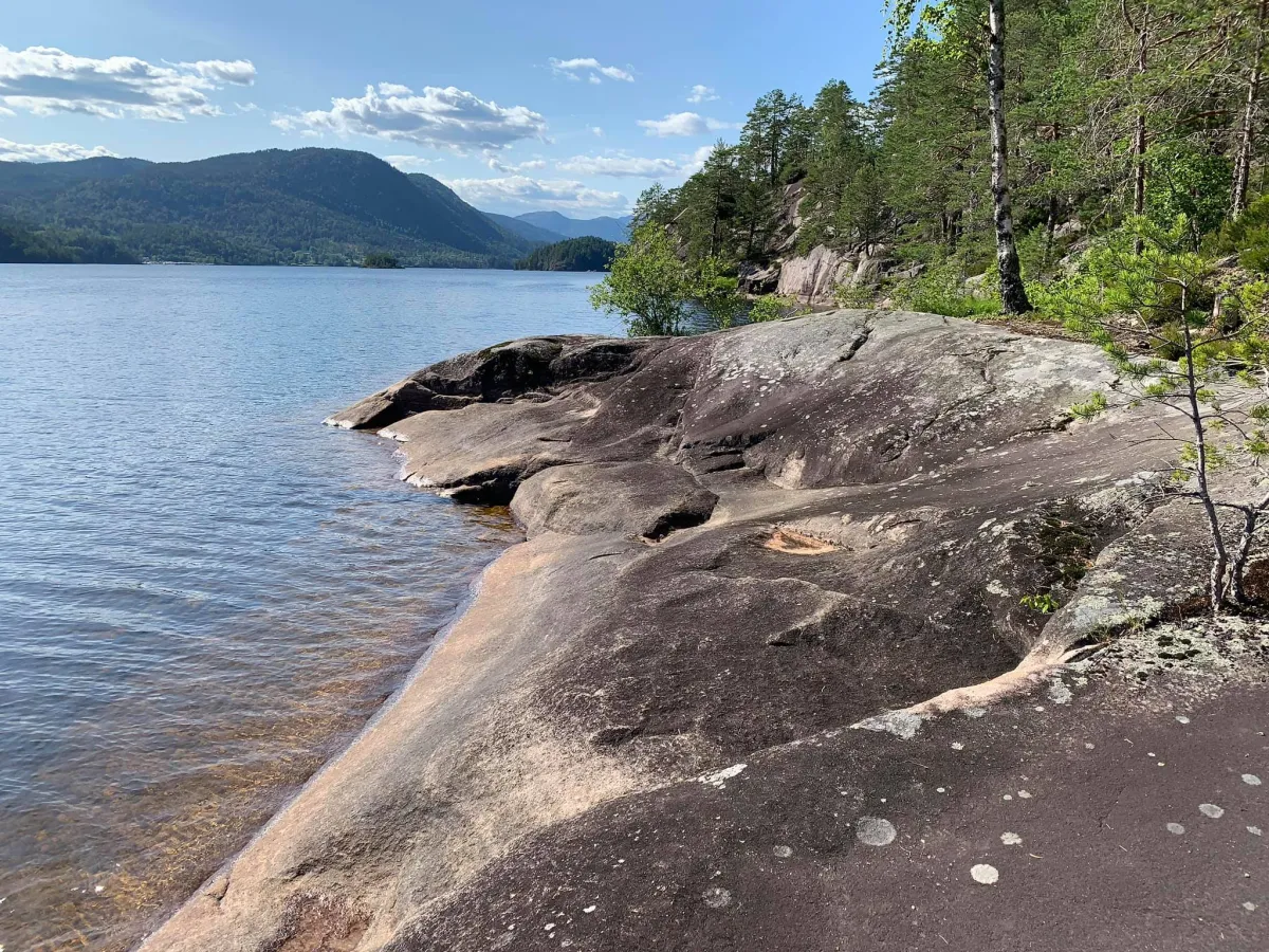 Svaberg på innsida